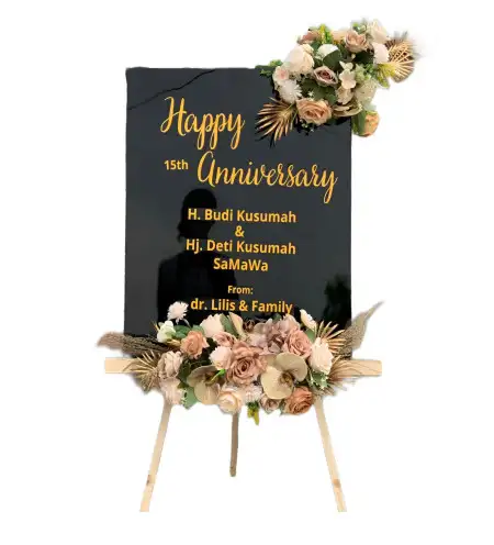 Papan Bunga Akrilik Hargomulyo